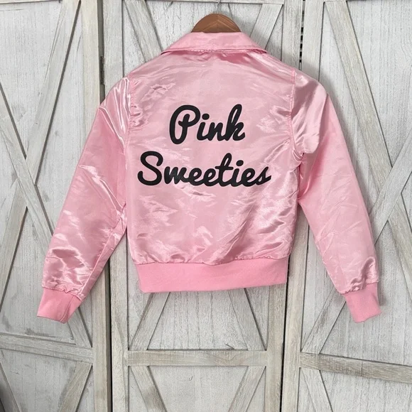Pink Sweeties 50’s style Satin Jacket - Picture 8 of 8